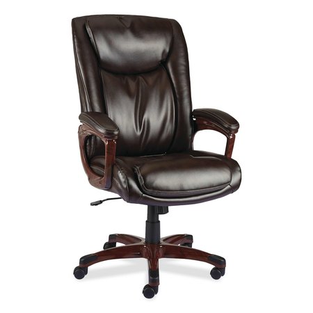 ALERA Darnick Series Manager Chair, Supports Up to 275 lbs, 17.13" to 20.12" Seat Height, Brown ALEDN42B19